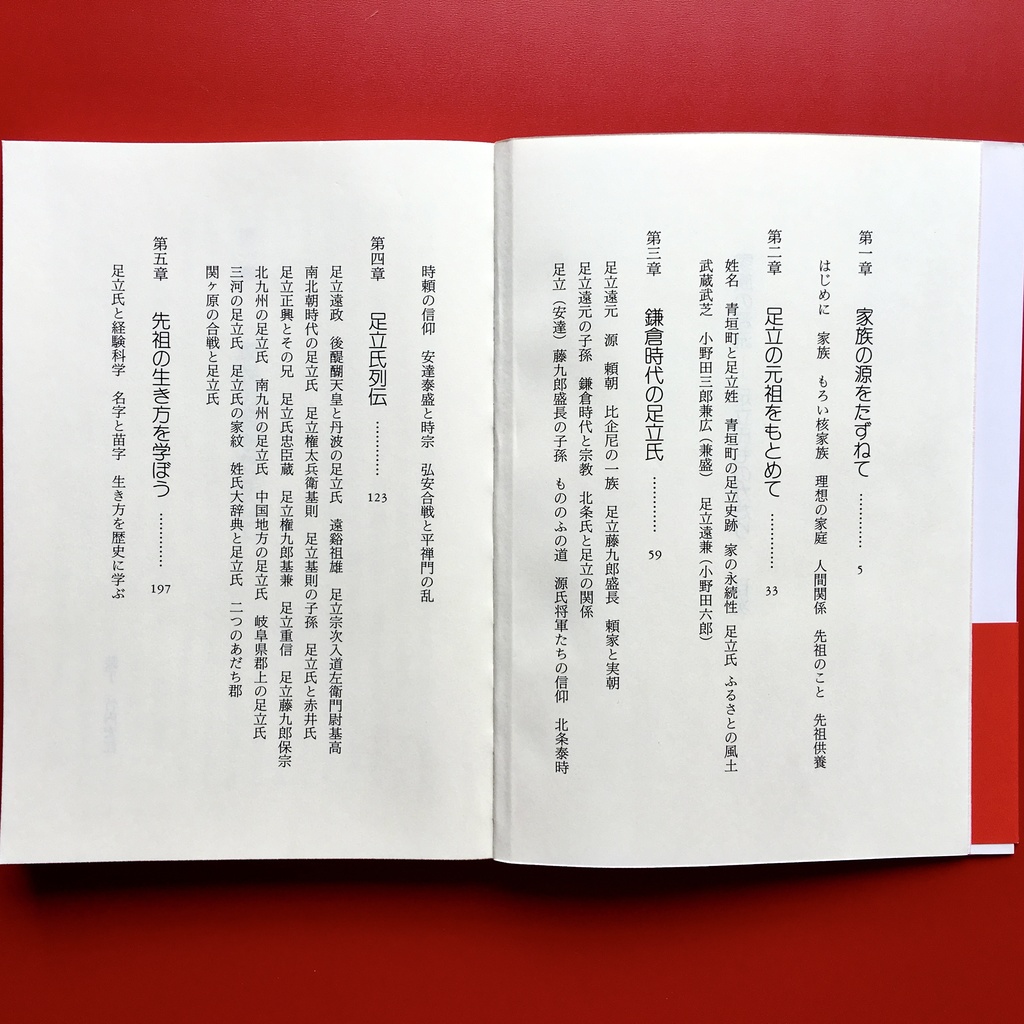 『家族の源流 足立氏ものがたり』 竹内正道