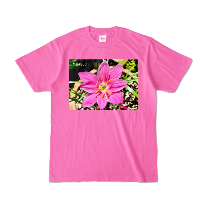 ゼフィランサス Tシャツ Ⅱ　ピンク