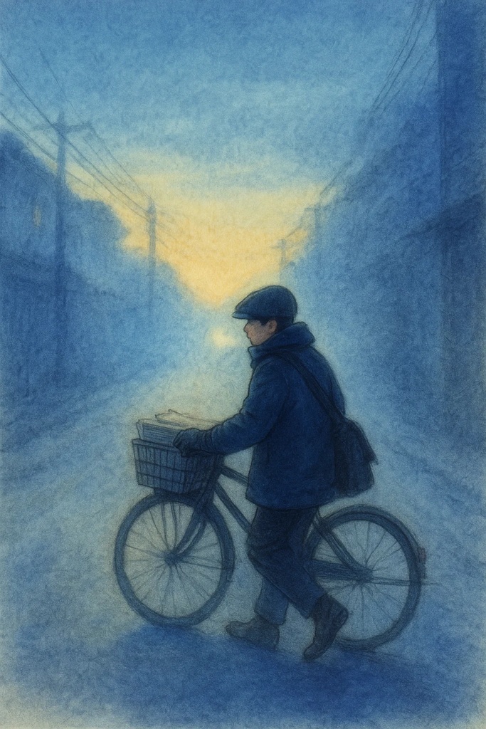 冬の朝の静けさに灯る、ひと息つけるぬくもり – 昭和ノ音BGM