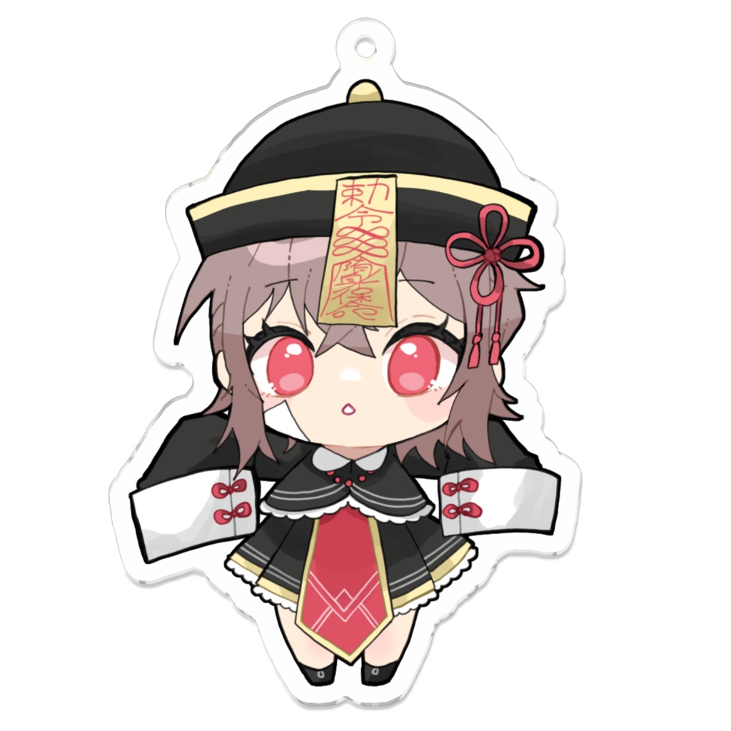 ハロウィンアクキー(キョンシー)