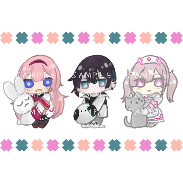 【非公式】ンゴ灰那アクリルキーホルダー