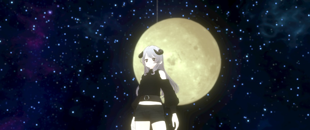 【VRMアバター】 悪魔女子 3Dモデル(.vrm) VRChat/cluster対応 - ZERO - 2/4