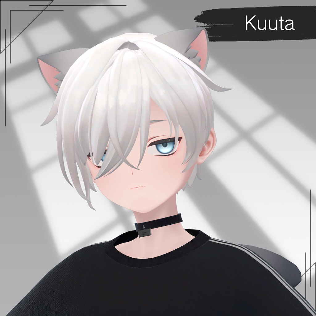 【7アバター対応】LAYR HOMME Hair 001 【VRchat】