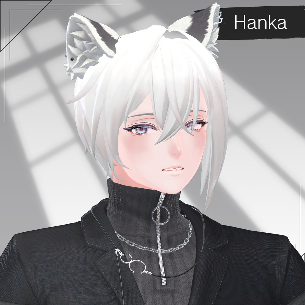 【7アバター対応】LAYR HOMME Hair 001 【VRchat】