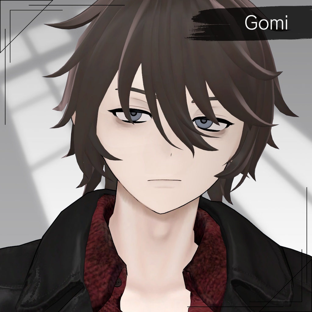 ☆7/1824:00まで半額SALE☆【8アバター対応】LAYR HOMME Hair 002 【VRchat】