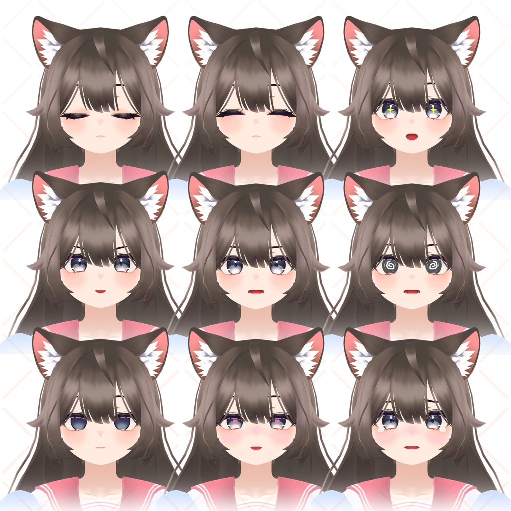 オリジナル3Dモデル【ポヨ - Poyo】