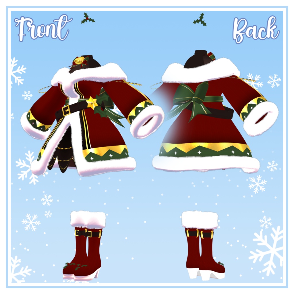 クリスマスコートChristmas Coat【ポヨ - Poyo】