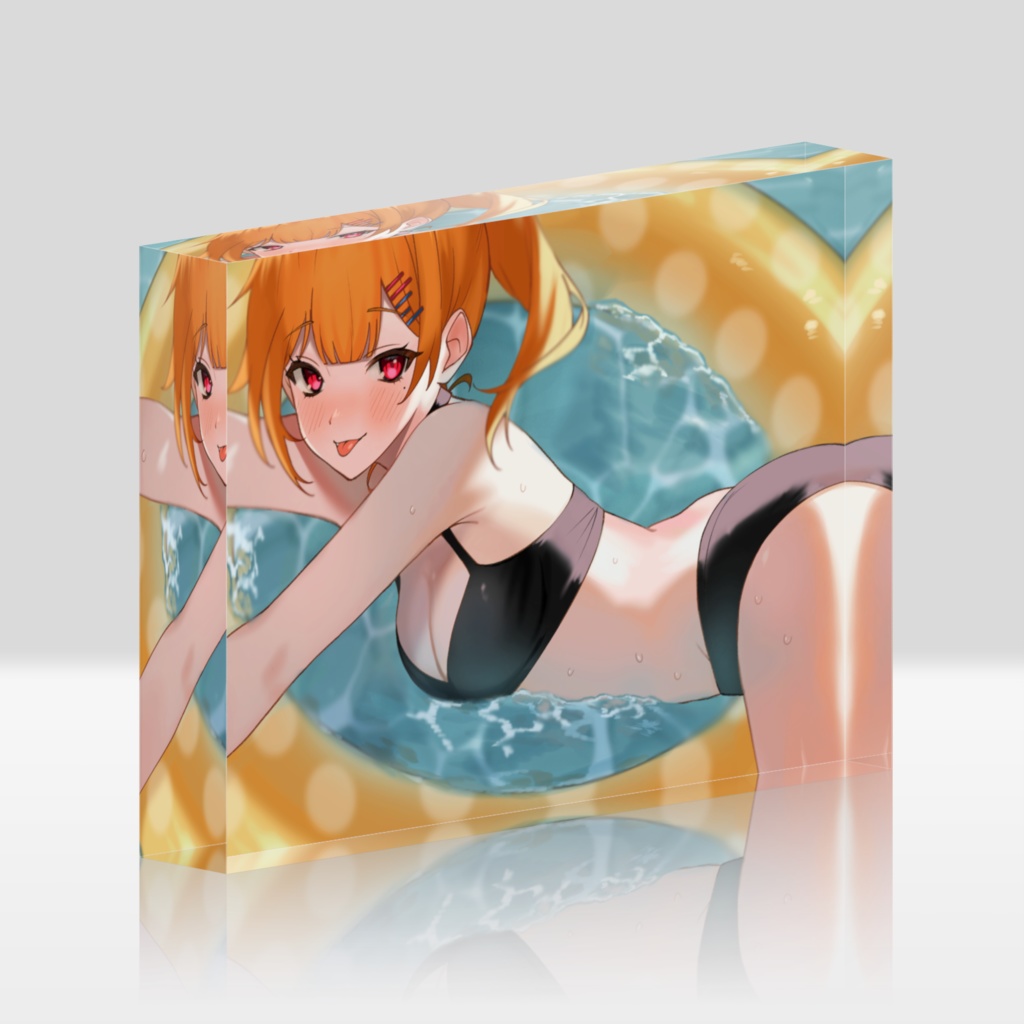 ふたみと海水浴!アクリルブロック【二三すずね誕生日グッズ2025】