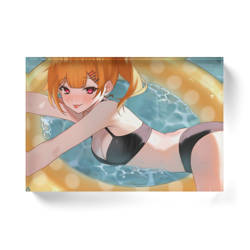 ふたみと海水浴!アクリルブロック【二三すずね誕生日グッズ2025】