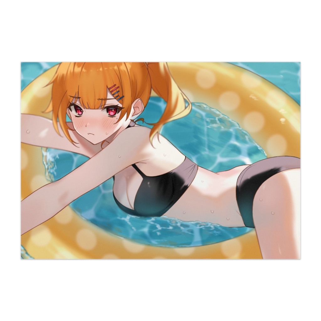 ふたみと海水浴！ポスター【二三すずね誕生日グッズ2025】