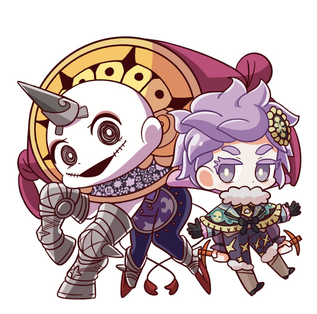 ユゥ&シィ(魔法少女)アクリルスタンド