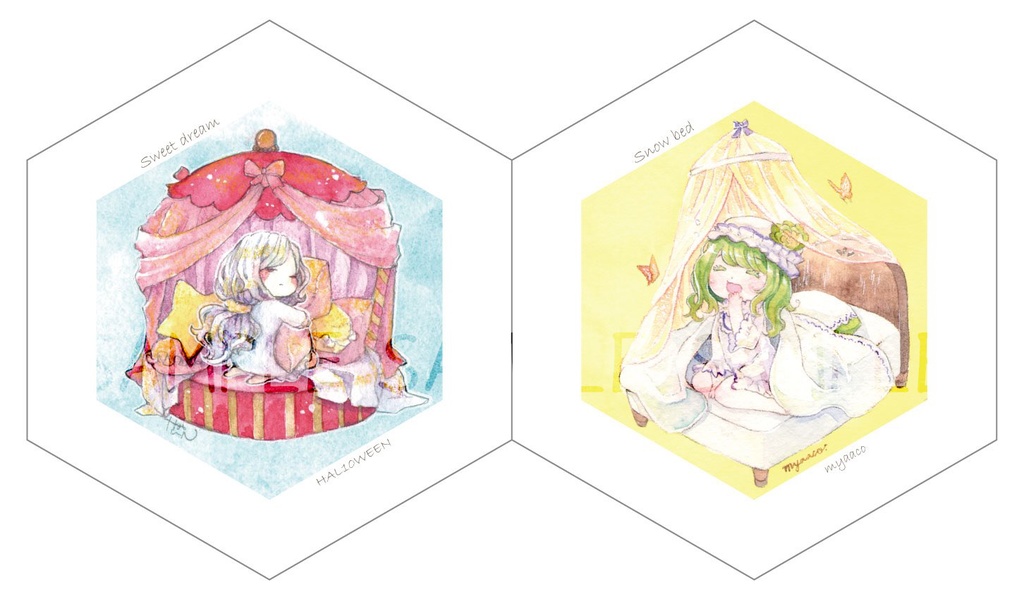 イラスト集【Sleepring ~ゆめのほころび~】