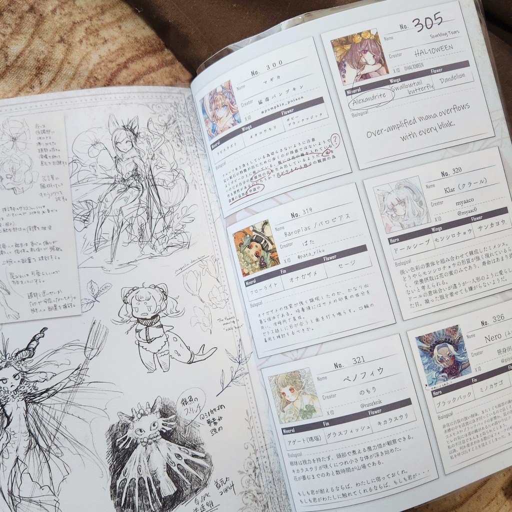 【12/19 22時~在庫追加】イラスト集【Mimesis III】