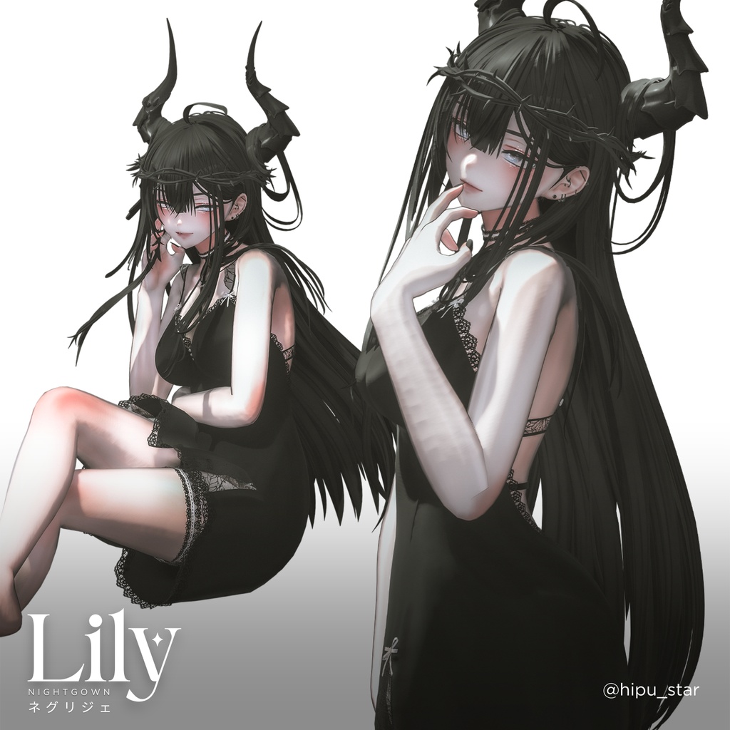 Lily Night Gown (Dress) ドレス