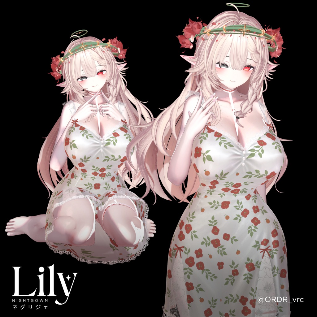 Lily Night Gown (Dress) ドレス