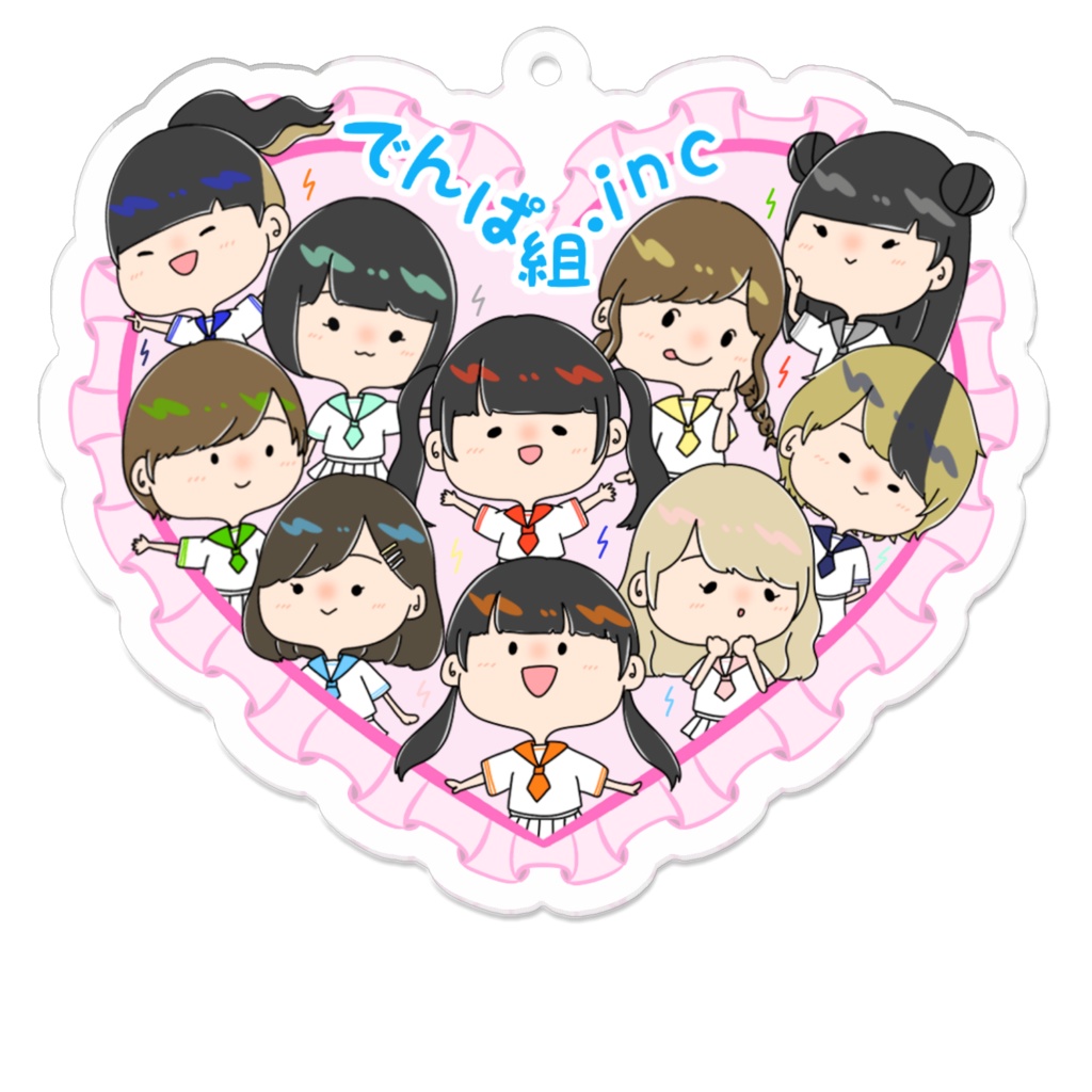 でんぱ組.inc ハートになるよ!アクキー