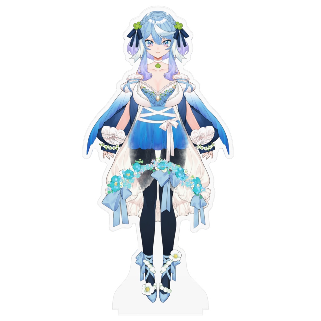 雛水のサイン付きおっきめスタンド