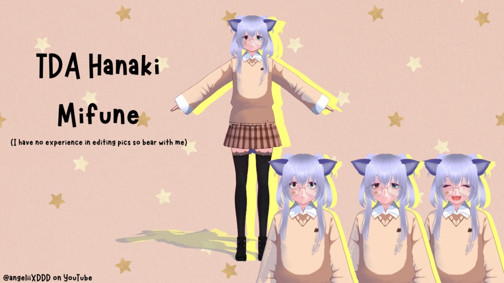 Hanaki Mifune MMD Model