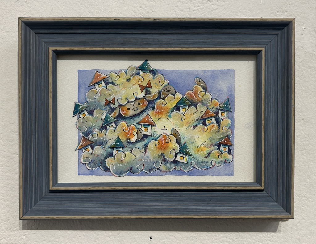 原画「夢の中の羊。」