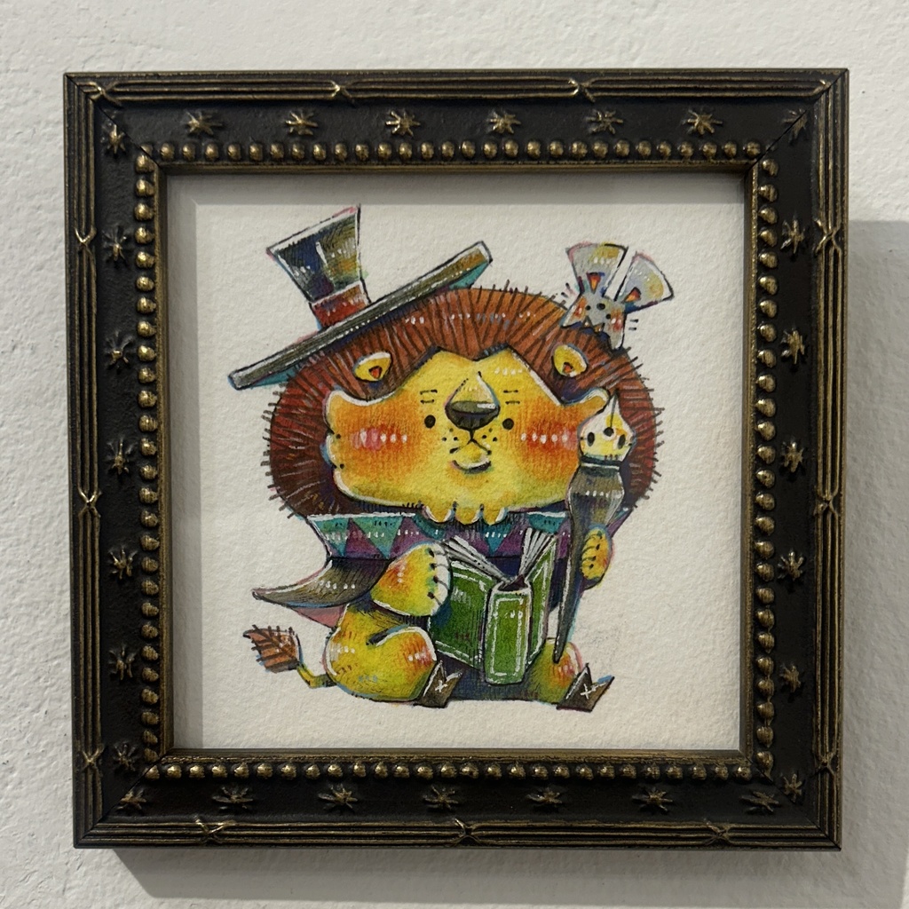 原画「物語ライオン。」