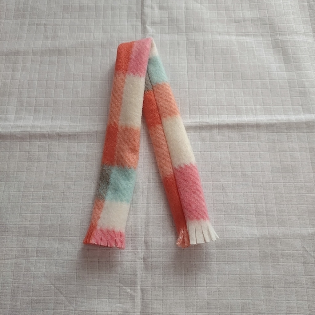 ぬい用マフラー　マルチ（オレンジ）