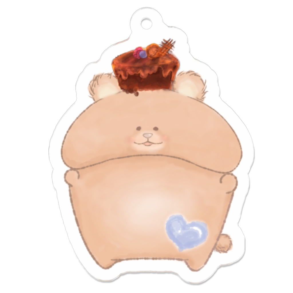 【キーホルダー】＊ふわあま*どるちぇべあ＊