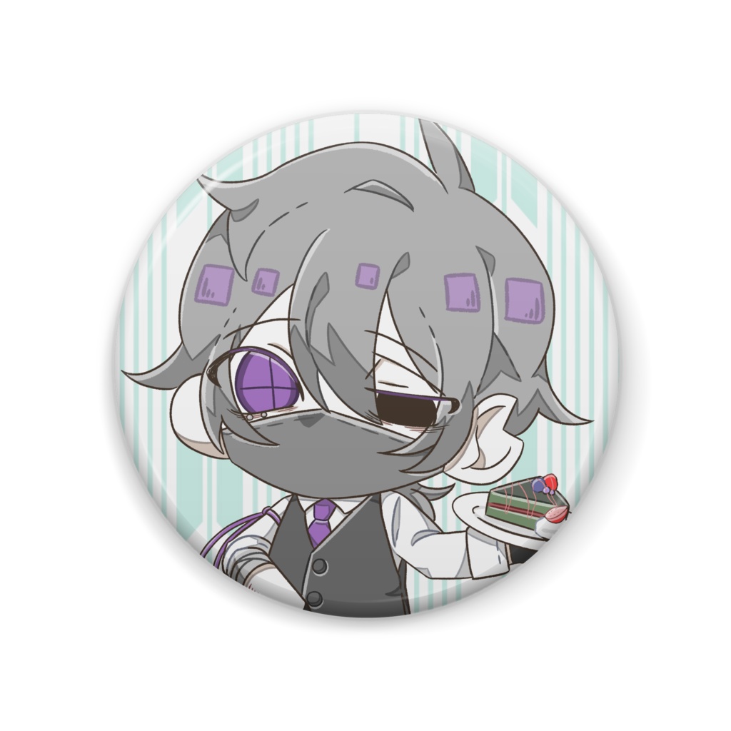 【廿楽 木通】缶バッジ