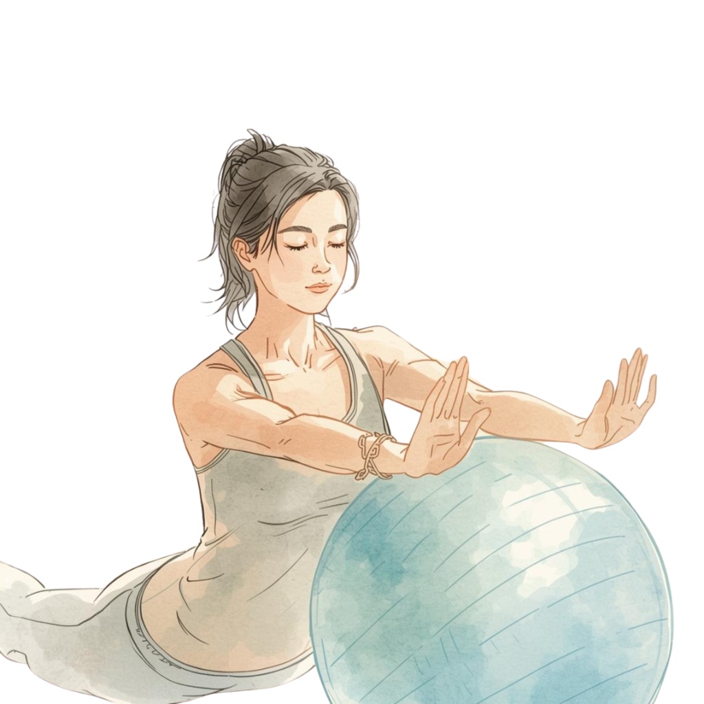 水彩フィットネスジムクリップアート9個セット|PNG形式