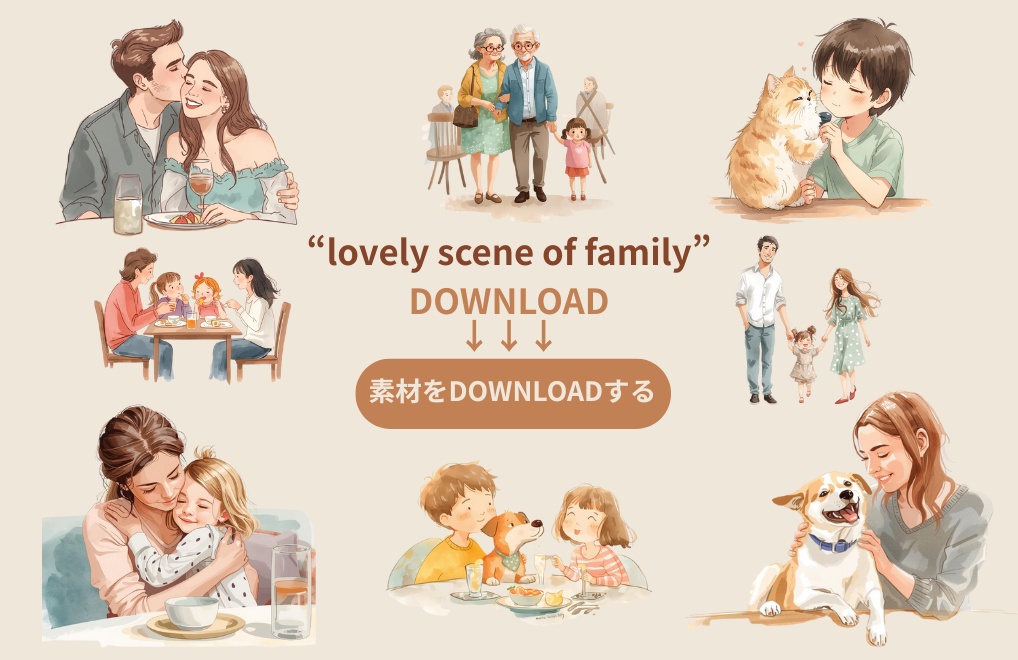 「やさしい日々の風景 − 柔らかな水彩の暮らし」 Soft Watercolor Days: Gentle Scenes of Everyday Life