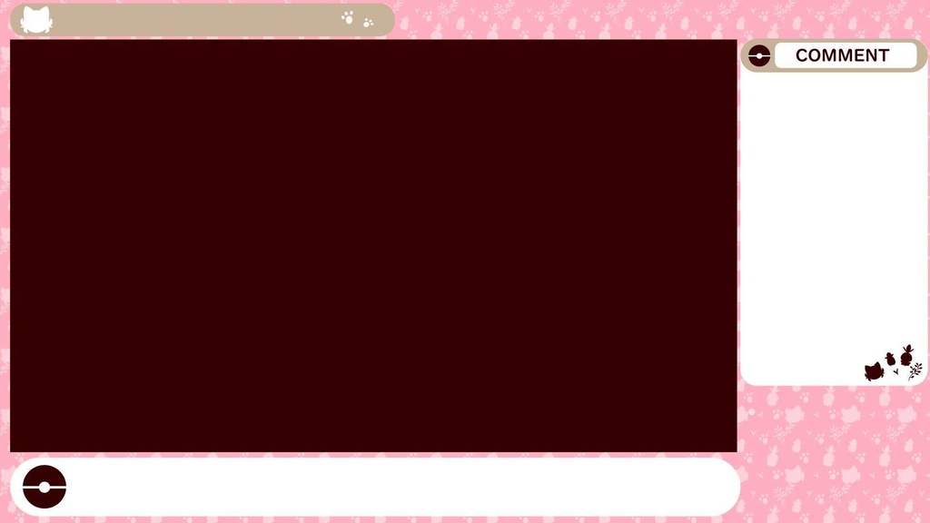 【無料あり】ポケットモンスター・くさポケモン風配信画面