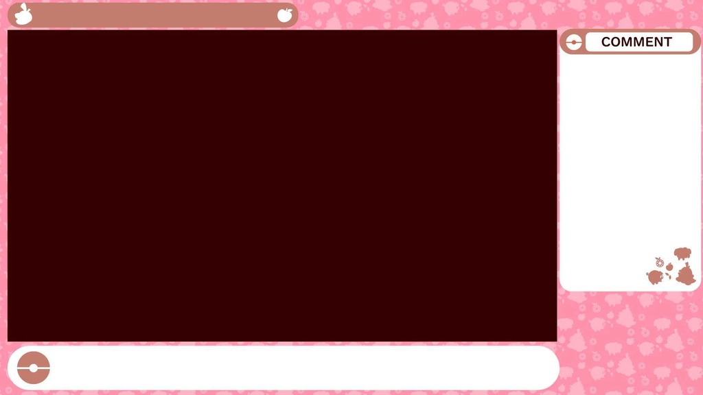 【無料あり】ポケットモンスター・ほのおポケモン風配信画面