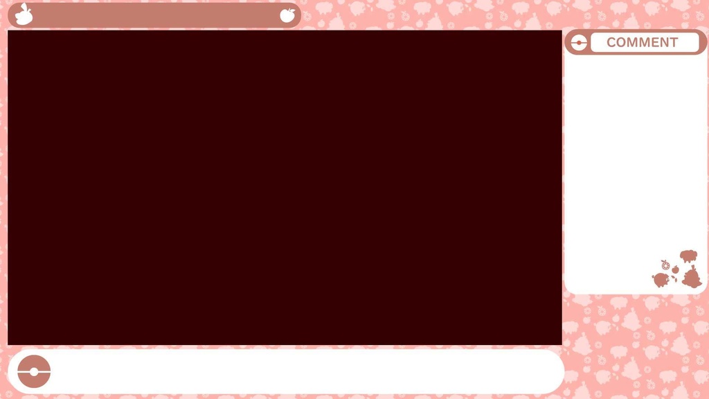 【無料あり】ポケットモンスター・ほのおポケモン風配信画面