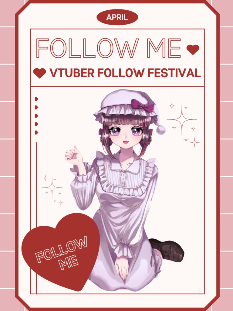 Vtuberフレーム素材 vol.3