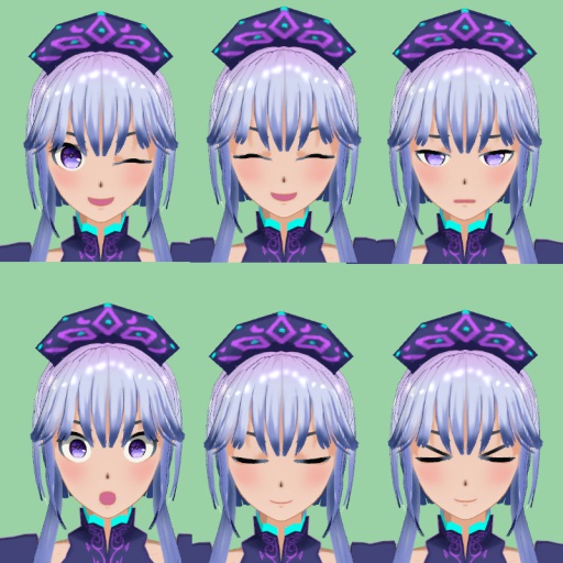 【VRChat対応】オリジナル3Dモデル「アルシー/ALCY」