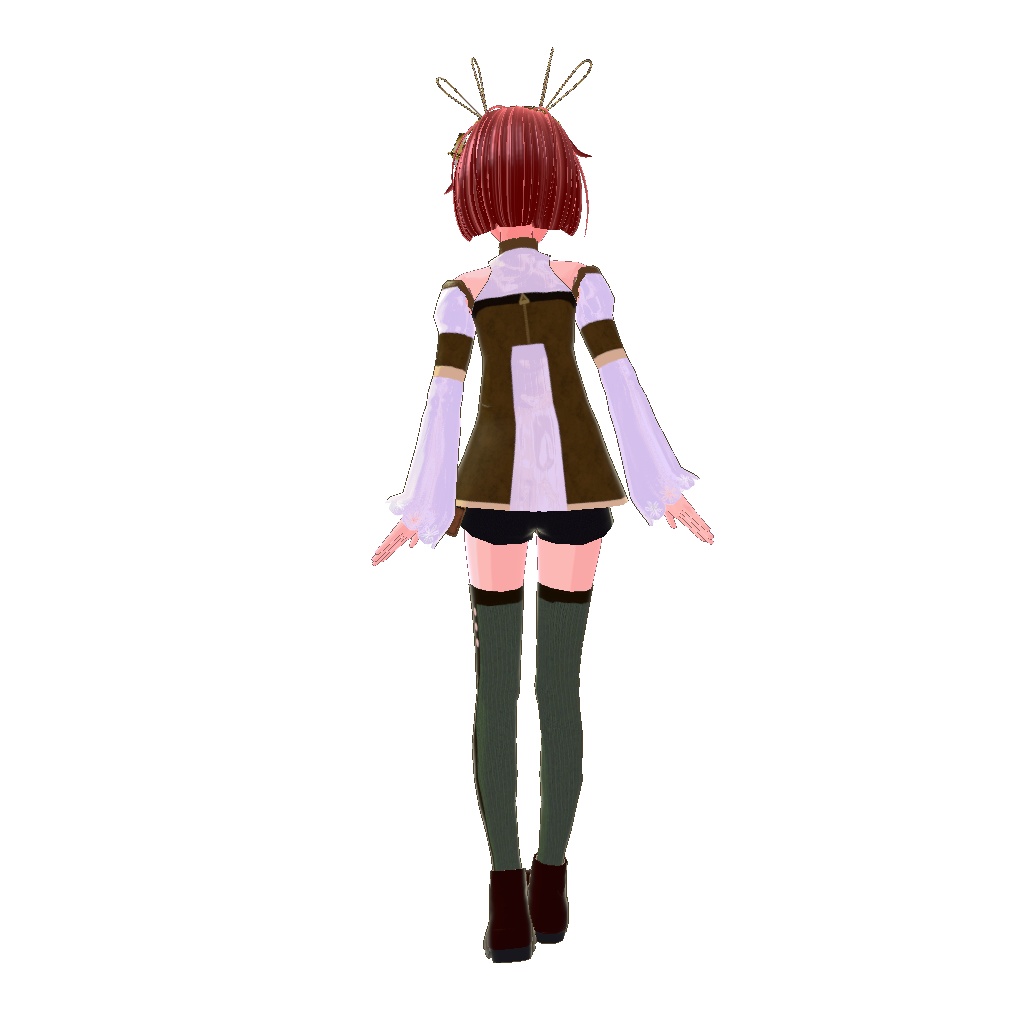 【VRChat対応】オリジナル3Dモデル「Raby/ラビー」