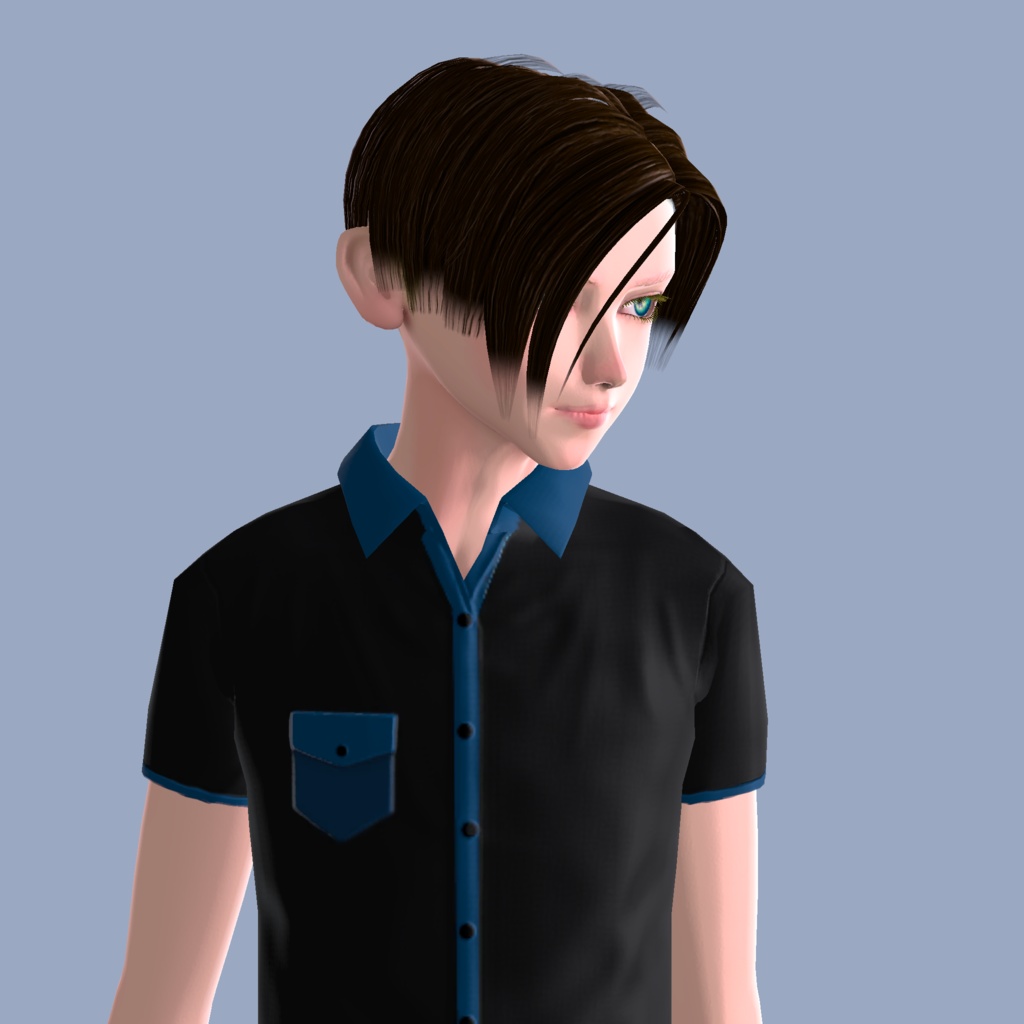 ドール風美少年「レオン/Leon」オリジナル3Dモデル