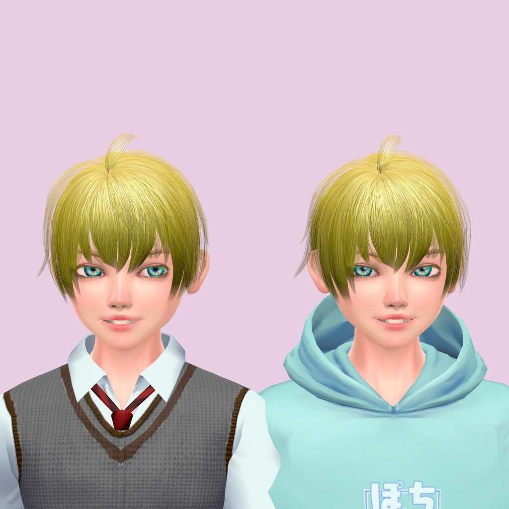 ★子供版★「レオン/Leon」オリジナル3Dモデル