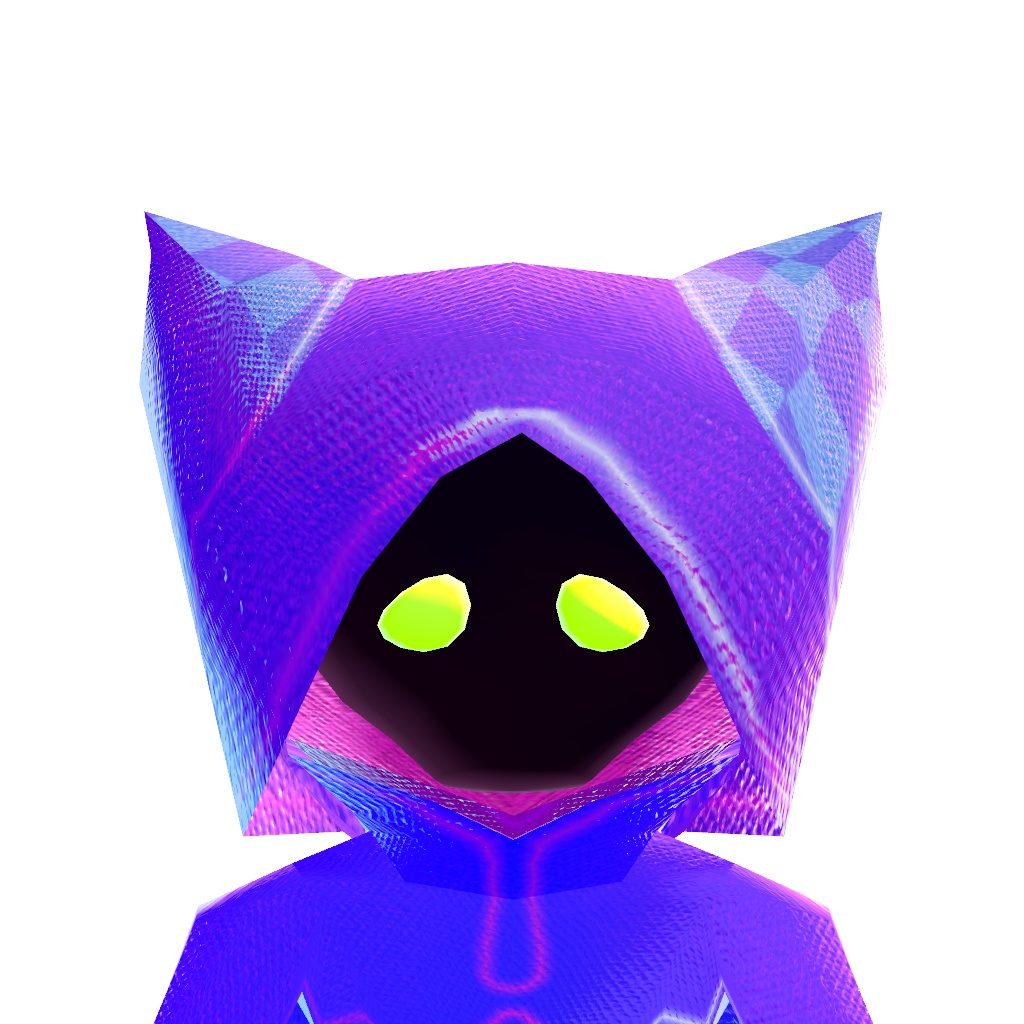 「不思議な生き物クロウリー/Crowley」オリジナル3Dモデル