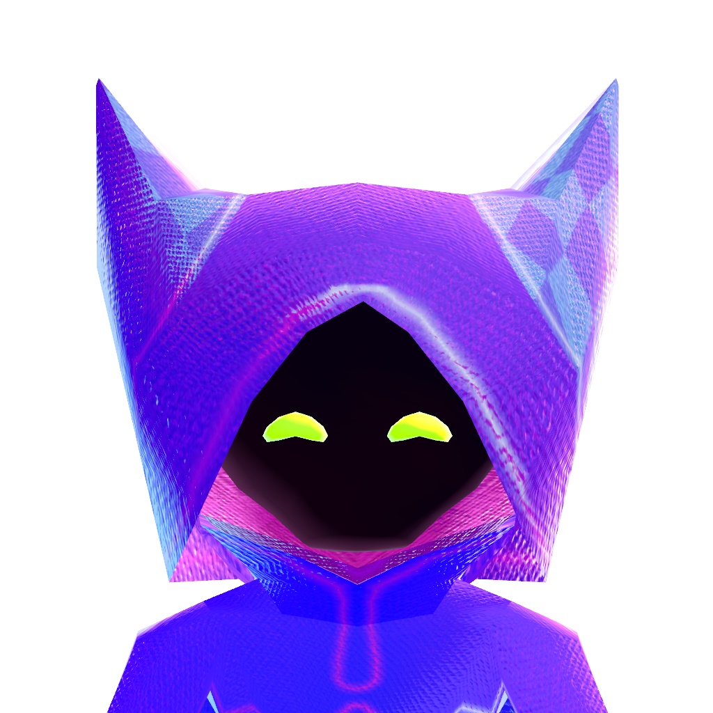 「不思議な生き物クロウリー/Crowley」オリジナル3Dモデル