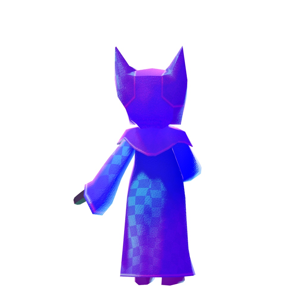 「不思議な生き物クロウリー/Crowley」オリジナル3Dモデル