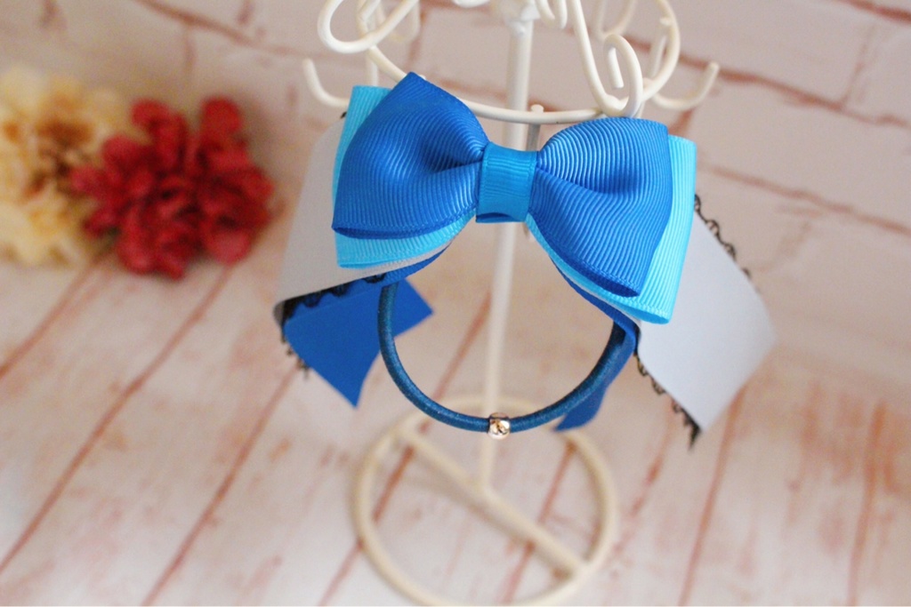 ツイステッドワンダーランド各寮イメージリボンポニーオーヘアゴム