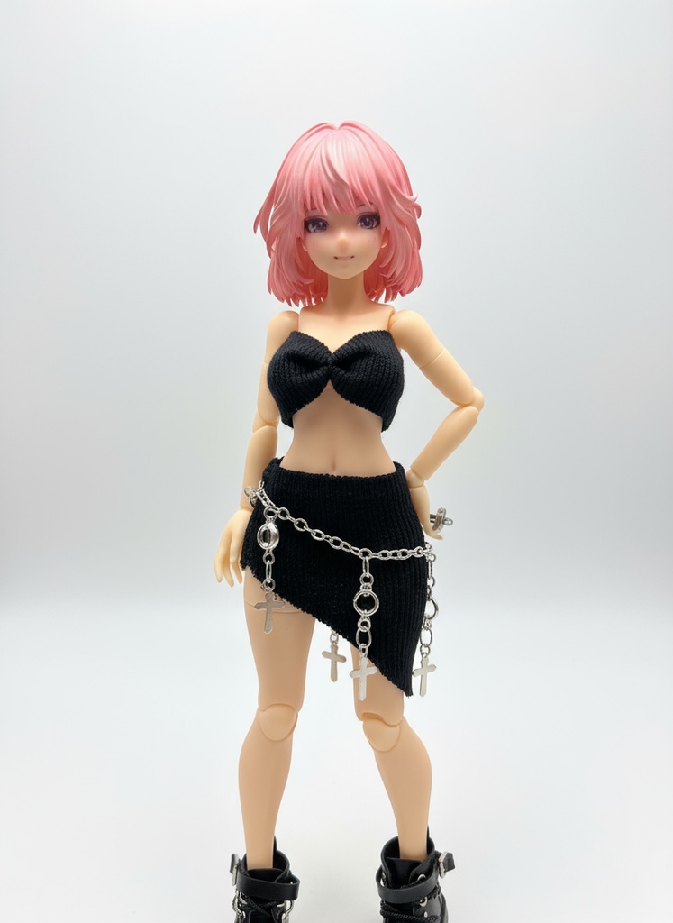 1/12 衣装 上下セット トップス スカート