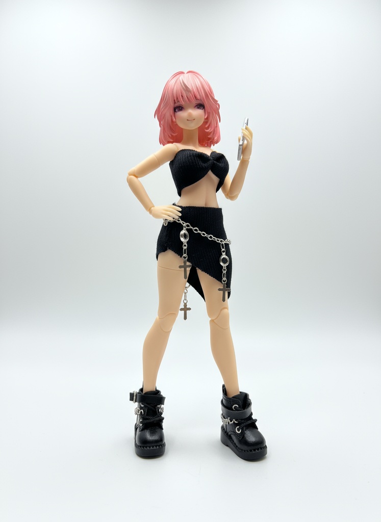 1/12 衣装 上下セット トップス スカート