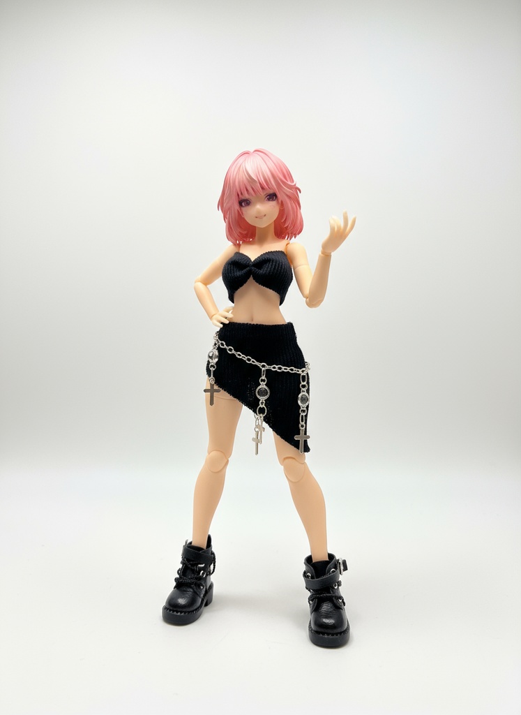 1/12 衣装 上下セット トップス スカート