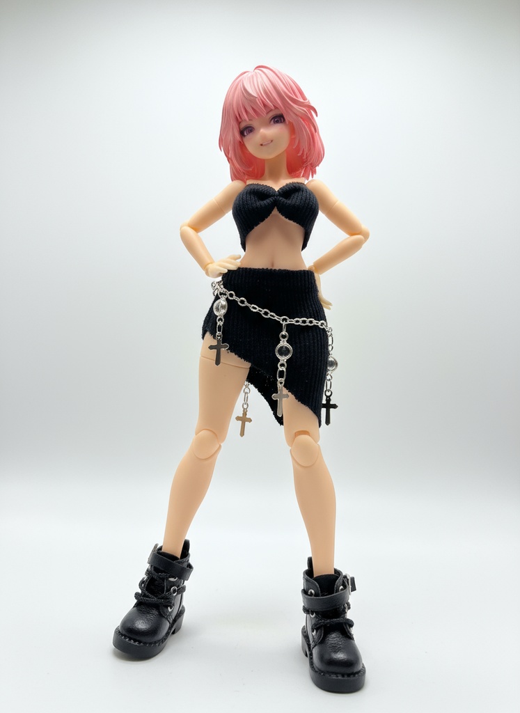 1/12 衣装 上下セット トップス スカート