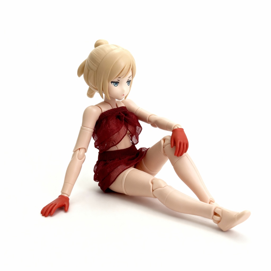 1/12 衣装 上下セット トップス スカート