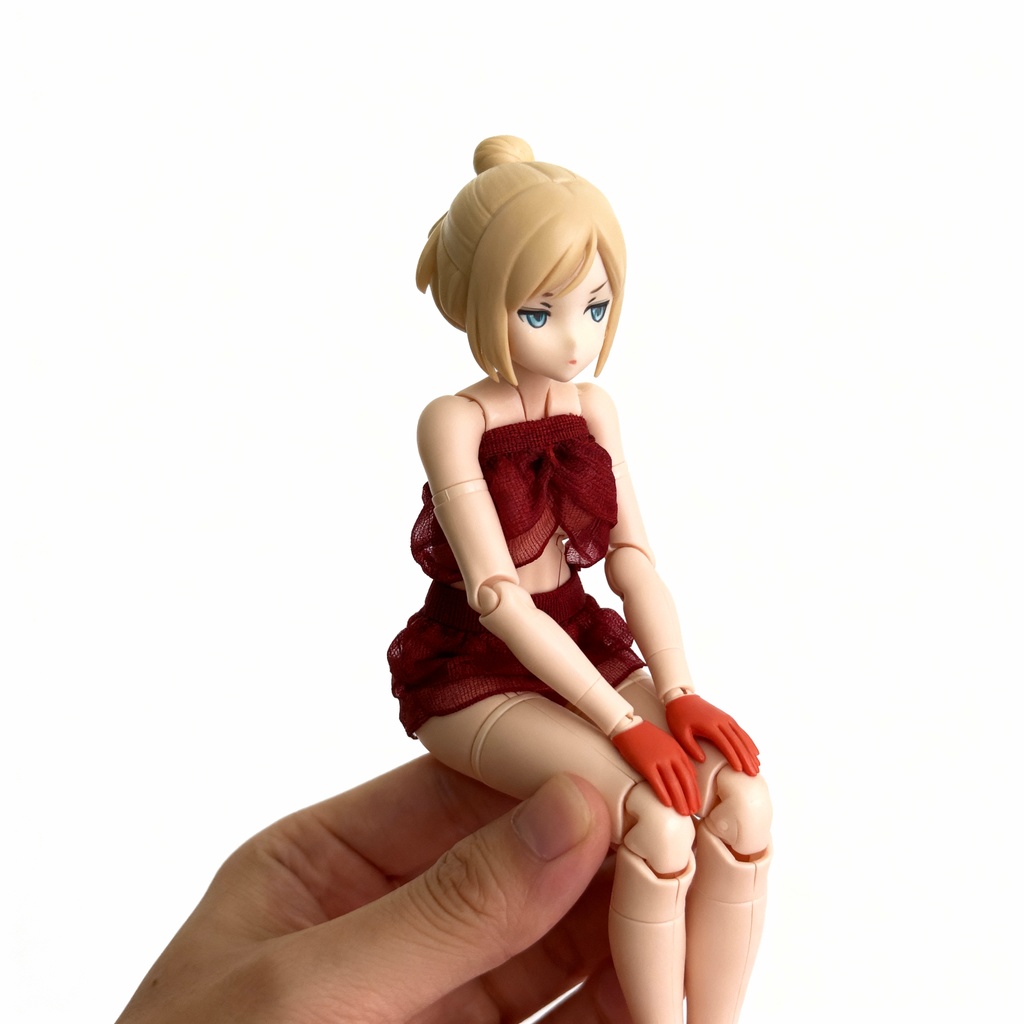 1/12 衣装 上下セット トップス スカート