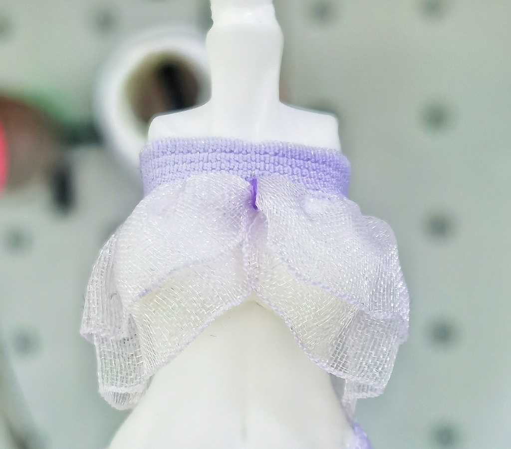 1/12 衣装 上下セット トップス スカート