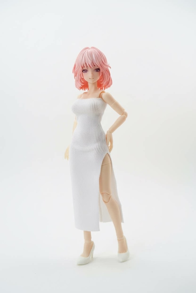 1/12 スリットワンピース アイリン スネイルシェル ホワイトハイヒール