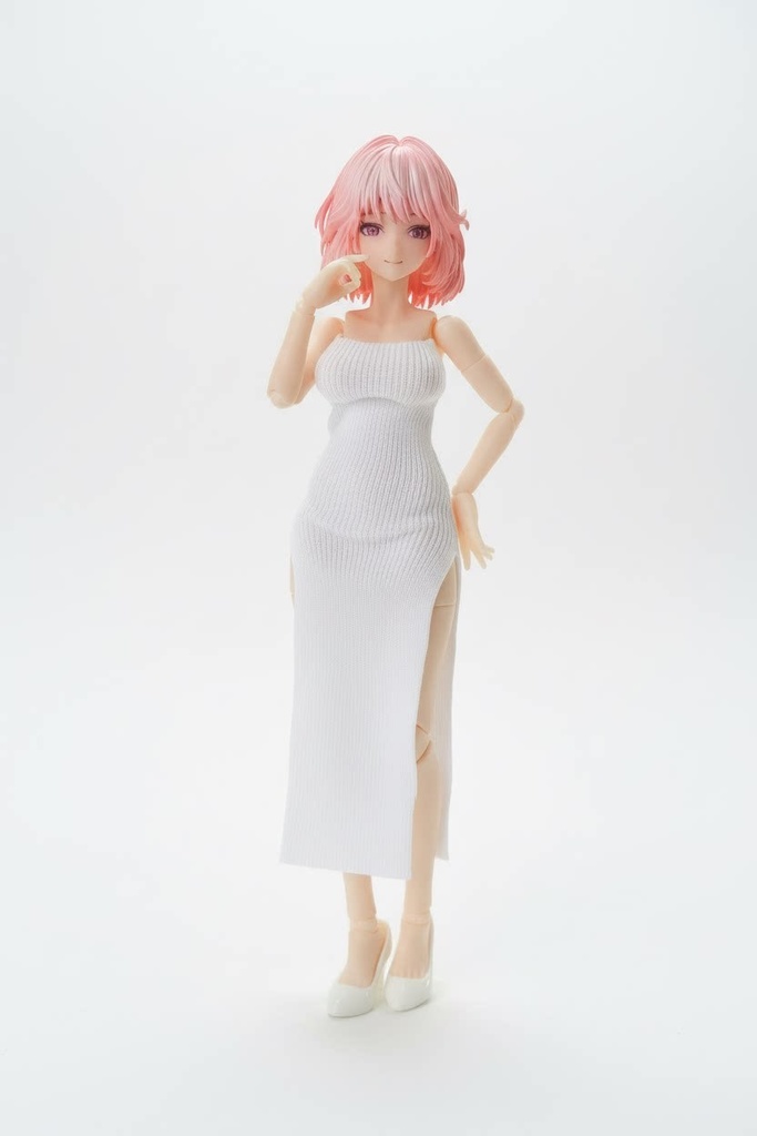 1/12 スリットワンピース アイリン スネイルシェル ホワイトハイヒール